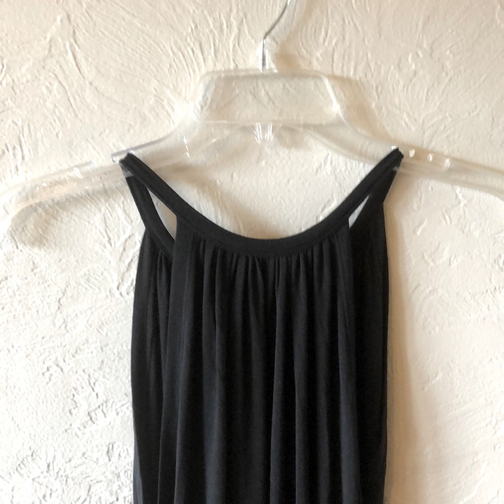A to Z Black summer mini dress - backless